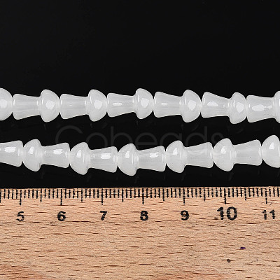 Baking Paint Glass Beads Strands DGLA-N007-01A-1