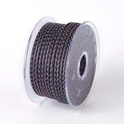 Braided Cowhide Cord WL-I004-6mm-18-1