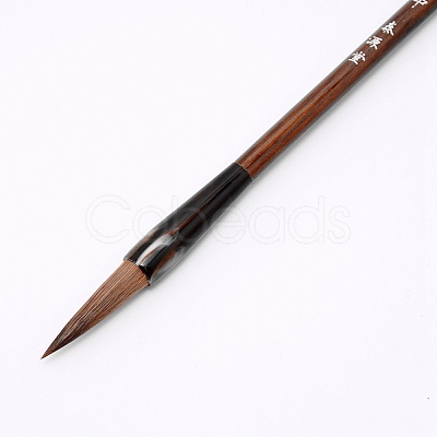 Bristle Chinese Calligraphy Brush Pen TOOL-WH0132-20B-B-1