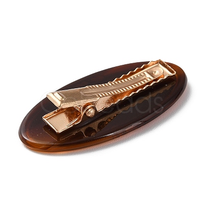 Oval with Word Love Resin Alligator Hair Clips LS-PHAR-D015-01A-1