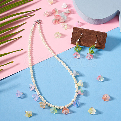 38Pcs Glass Charms GLAA-TADJ0001-19-1