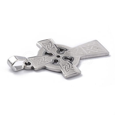 Non-Tarnish 201 Stainless Steel Pendants STAS-C062-10P-1