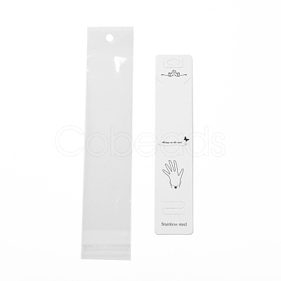 Paper Bracelet Display Cards OPP-C002-09A-1