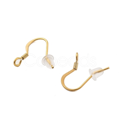 316 Stainless Steel French Hooks with Coil STAS-E163-16G-01-1