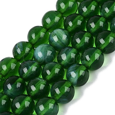 Imitation Lamowork Glass Beads Strands GLAA-Q106-07A-21-1