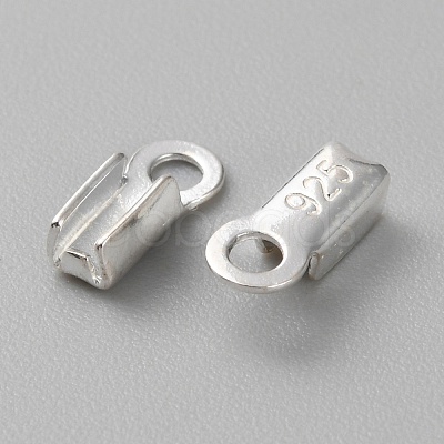925 Sterling Silver Folding Crimp Ends LS-STER-WH0011-20S-1