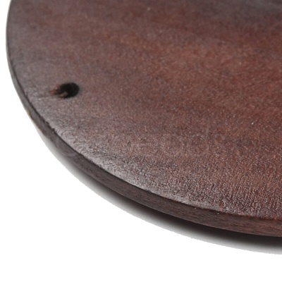 Spray Painted Wood Big Pendants WOOD-H101-01-1