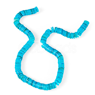 1 Strand Natural Freshwater Shell Beads Strands SHEL-TA0001-35D-1