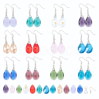DIY Dangle Earring Making DIY-SC0010-42P-1
