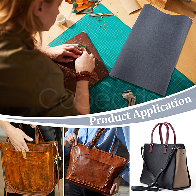 Leather Debris & Paper Fiber & Glue Stiffener Sheets for Bag Lining AJEW-WH0609-821A-1