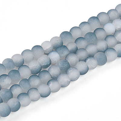 Crackle Glass Beads X1-GLAA-N009-4mm-06-1