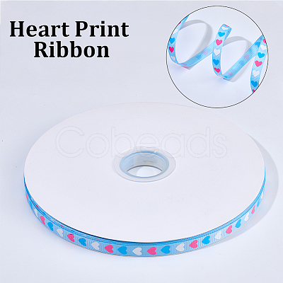 1 Roll Polyester Grosgrain Ribbon SRIB-CY0001-28B-1