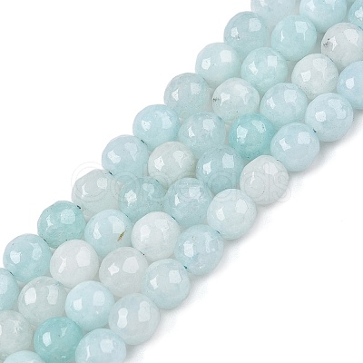 Natural White Jade Bead Strands X-G-R346-6mm-17-1