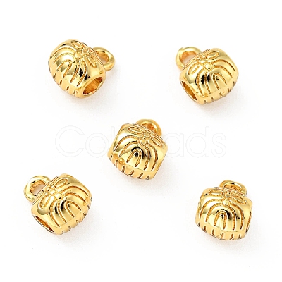 Rack Plating Brass Tube Bails KK-E034-17-1