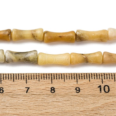 Natural Yellow Opal Beads Strands G-L624-G10-12x5mm-1