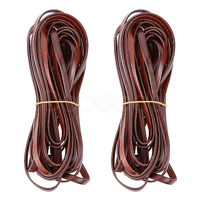 Flat Leather Jewelry Cord WL-GF0001-06C-02-1