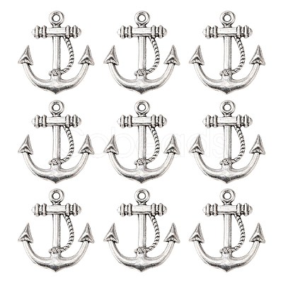 Tibetan Style Alloy Pendants X-LF0835Y-1