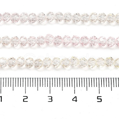 Transparent Painted Glass Beads Strands DGLA-A034-T3mm-A25-1