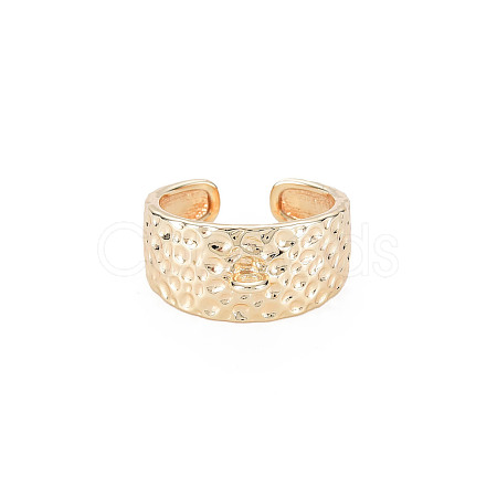Brass Finger Ring Settings KK-N232-288-1