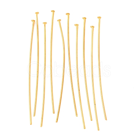 Brass Flat Head Pins LS-X-HP5.0cmCY-G-1