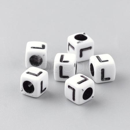 Opaque Acrylic Beads SACR-Q188-02L-1