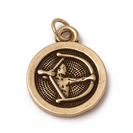 Brass Pendants LS-KK-I668-01AB-11-1