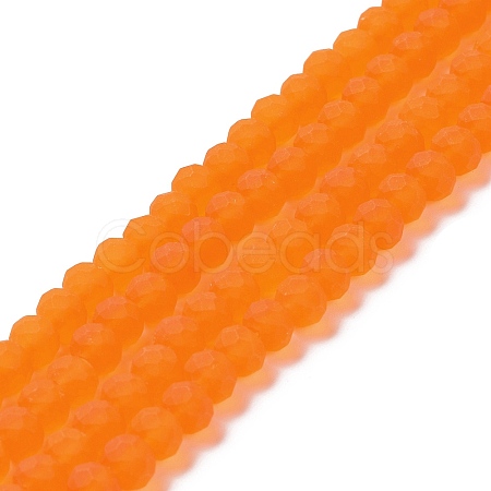 Transparent Glass Beads Strands EGLA-A034-T4mm-MD25-1