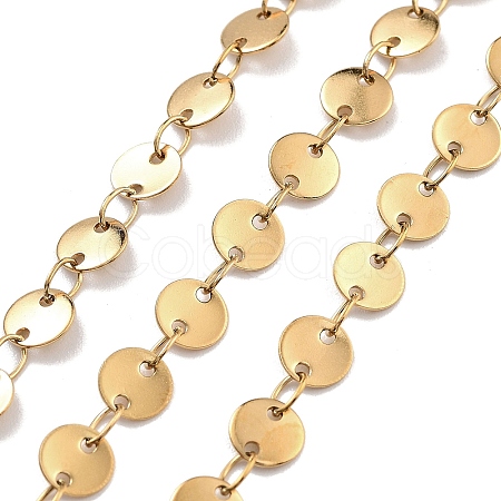 PVD Vacuum Plating 304 Stainless Steel Link Chain CHS-H026-05A-G-1