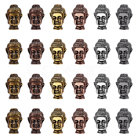 Tibetan Style Alloy Beads PALLOY-PH0001-09-1
