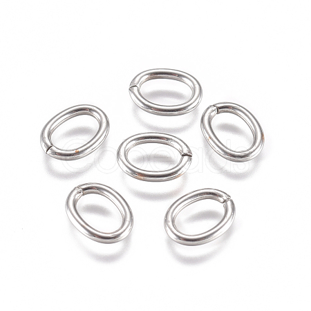 Tarnish Resistant 304 Stainless Steel Open Jump Rings STAS-L234-144A-1
