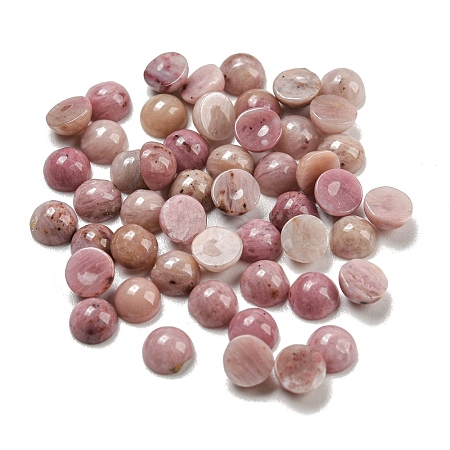 Natural Rhodonite Cabochons G-H309-03-63-1