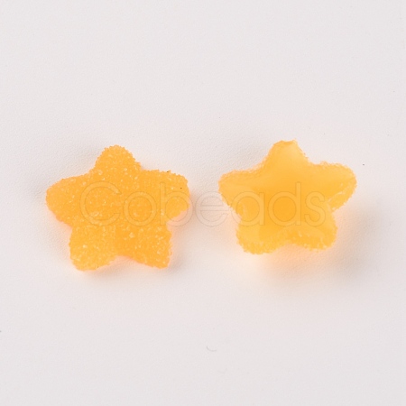 Resin Cabochons Accessories RESI-TAC0007-13B-1
