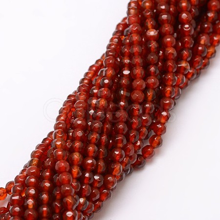 Natural Agate Bead Strands X-G-G882-4mm-A03-1