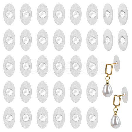 36Pcs Acrylic Ear Nut for Women FIND-FG0004-77-1