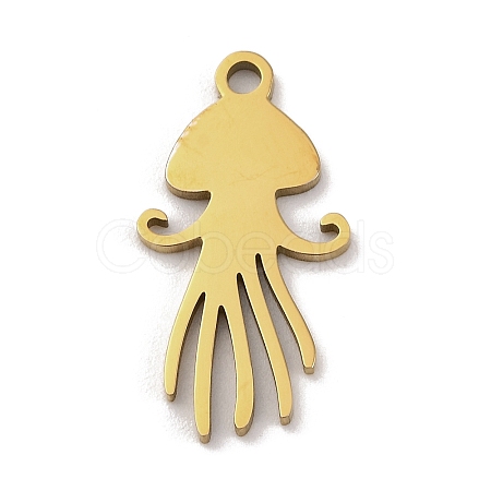 201 Stainless Steel Pendants STAS-U016-08G-04-1