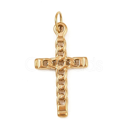 304 Stainless Steel Pendants LS-STAS-K307-06B-G-1