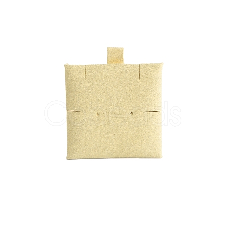 Double-Sided Microfiber Jewelry Insert Card PW-WG83078-02-1