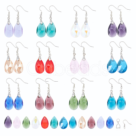 DIY Dangle Earring Making DIY-SC0010-42P-1