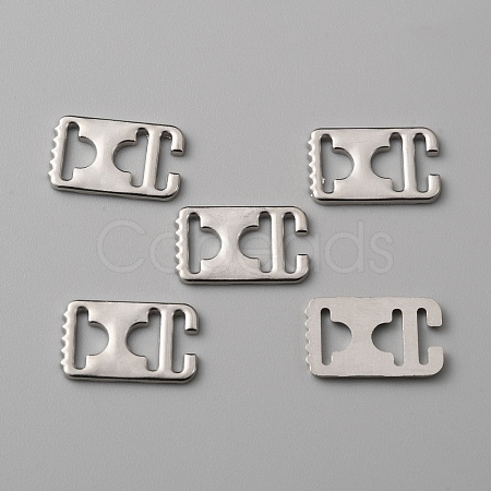 Zinc Alloy Ribbon Crimp Ends DIY-WH0430-053P-1