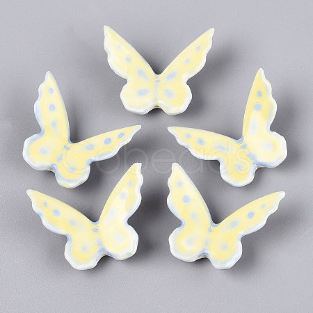 Handmade Porcelain Beads PORC-Q008-01B-1