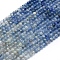 Grand AA Natural Kyanite/Cyanite/Disthene Beads Strands, Gradient Style, Round, 3.5~4mm, Hole: 0.5mm, about 106pcs/strand, 15.35 inch(39cm)