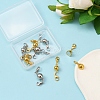 8Pcs 2 Style Brass Magnetic Clasps Converter KK-YW0001-35-FF-4