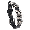 Alloy Skull Rivets Bracelet BJEW-C037-04A-5