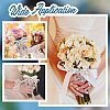 DIY Blank Oval Alloy Brooches with Imitation Pearl Making Kit PALLOY-AB00264-6