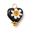 Handmade Lampwork Pendants PALLOY-JF00851-2