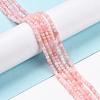 Natural Pink Opal Beads Strands G-C009-B18-2