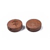 Laser Engraved Wood Beads WOOD-S053-53D-3