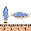 Alloy Enamel Pendants X-FIND-C037-16G-02-1-3