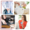 8Pcs 4 Colors PU Leather Cell Phone Adhesive Card Holders DIY-CP0007-47-6