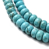 Natural Howlite Beads Strands G-C025-09B-4